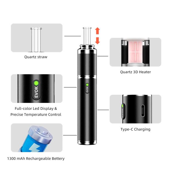 jcvap-evok dry herb pen Vaporizer