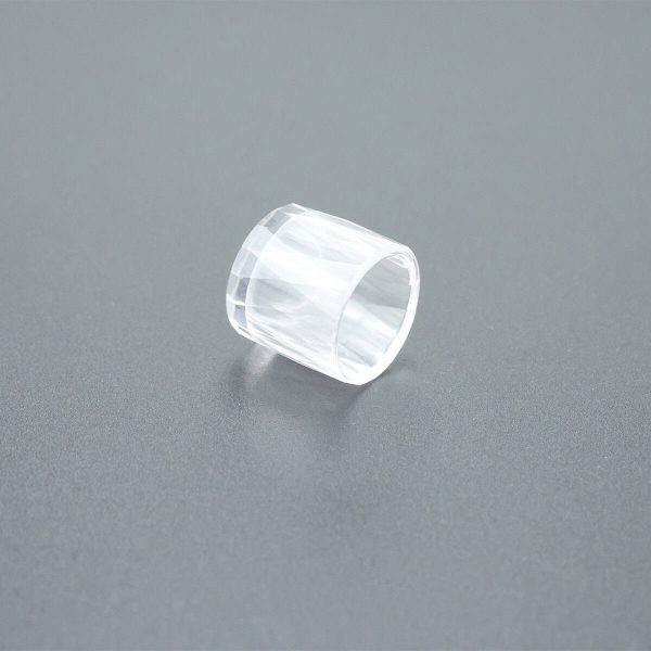 JCVAP Faceted White Sapphire Insert Bowls 16x19mm for 25mm Quartz Banger - Image 6