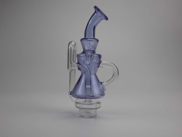 Pockety Belle Recycler Glass Replacement Slim Waist for JCVAP Dab Rig 2 Colors Available - Image 5