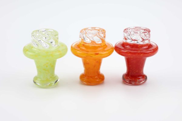 Turbo Spinner Heady Glass Carb Cap for 25mm Quartz Banger - Image 2