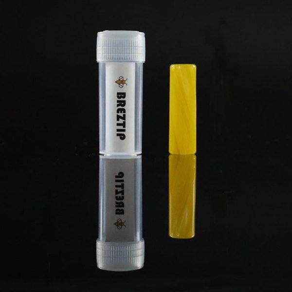 JCVAP BrezTip Superior Glass Filter RipTip Style Yellow Size9mm - Image 2