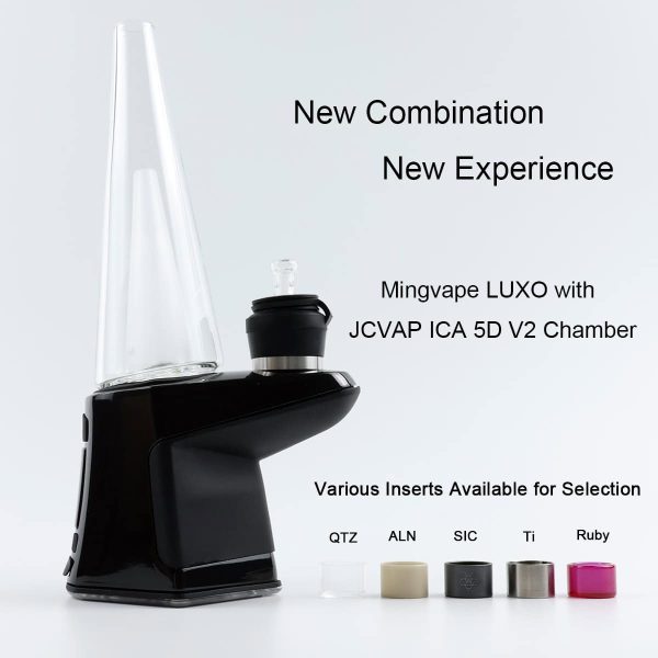 MingVape Luxo with jcvap ica 5d v2 chamber