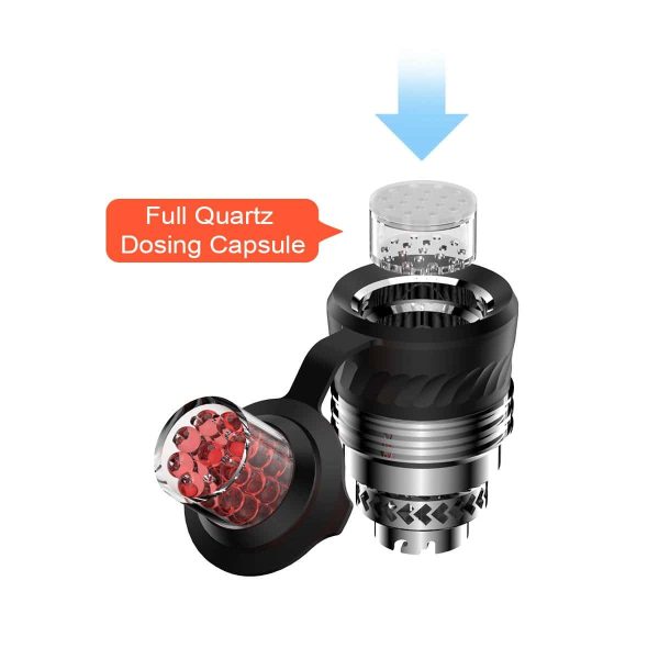 Pockety herbcloud chamber with dosing capsule