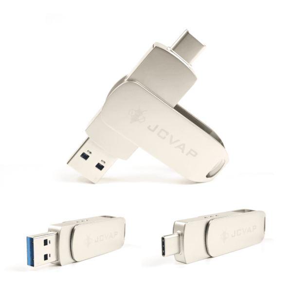 USB Type-C 2 in 1 Flash Drive - JCVAP Brand Merchandise