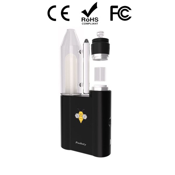 JCVAP Pockety Electric Dab Rig with ICA 5D XXL Insert