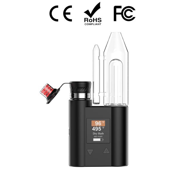 JCVAP Pockety HerbCloud BallVape Vaporizer with Full Quartz Dosing Capsule Kit