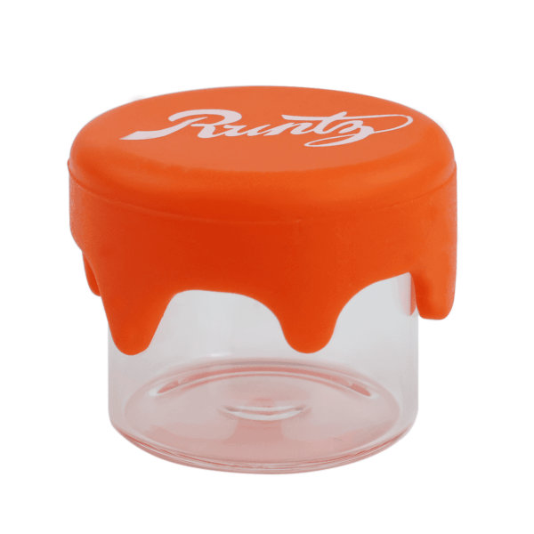 Silicone Wax Glass Container