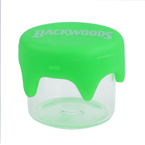 Silicone Wax Glass Container