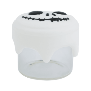 Silicone Wax Glass Container