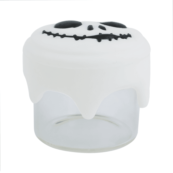 Silicone Wax Glass Container