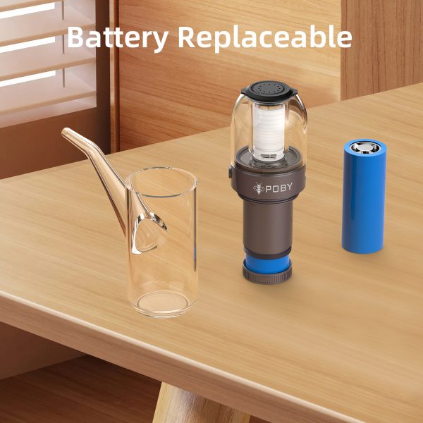 JCVAP Poby Ember Ball Vape Dry Herb Vaporizer Canada - Image 4